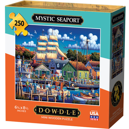 Mystic Seaport - Mini Puzzle - 250 Piece