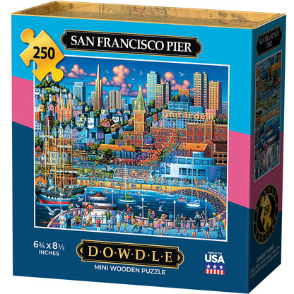 San Francisco Pier - Mini Puzzle - 250 Piece