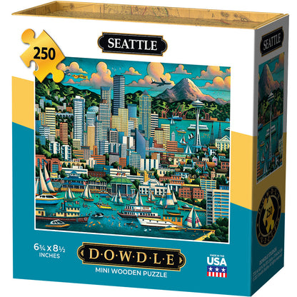 Seattle - Mini Puzzle - 250 Piece