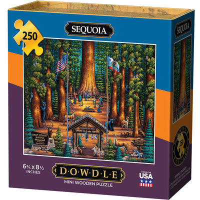 Sequoia National Park - Mini Puzzle - 250 Piece