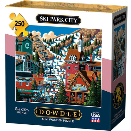 Ski Park City - Mini Puzzle - 250 Piece