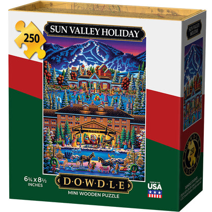 Sun Valley Holiday - Mini Puzzle - 250 Piece