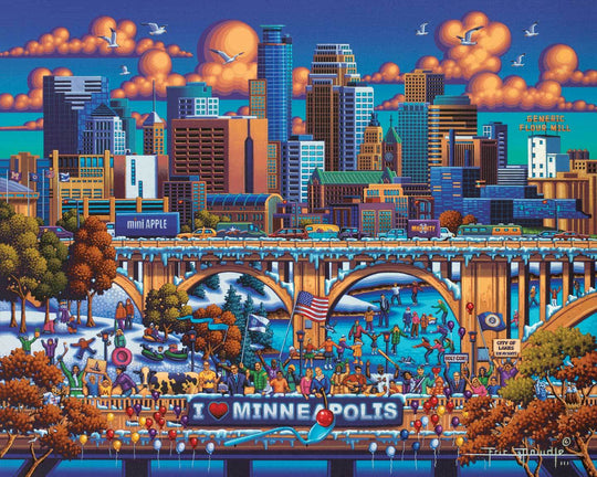 Minneapolis Canvas Gallery Wrap