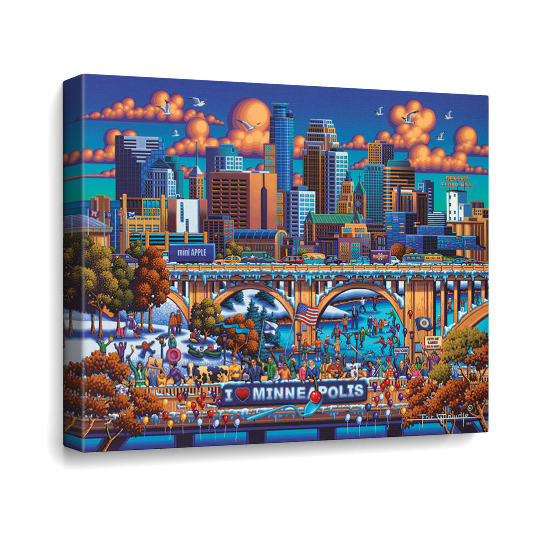 Minneapolis Canvas Gallery Wrap