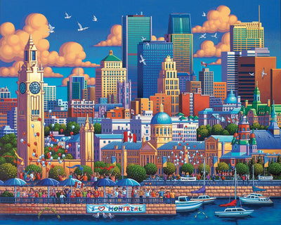 Montreal - Wooden Puzzle