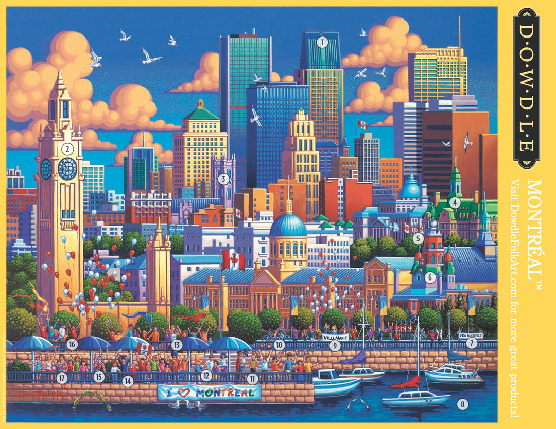 Montreal Canvas Gallery Wrap