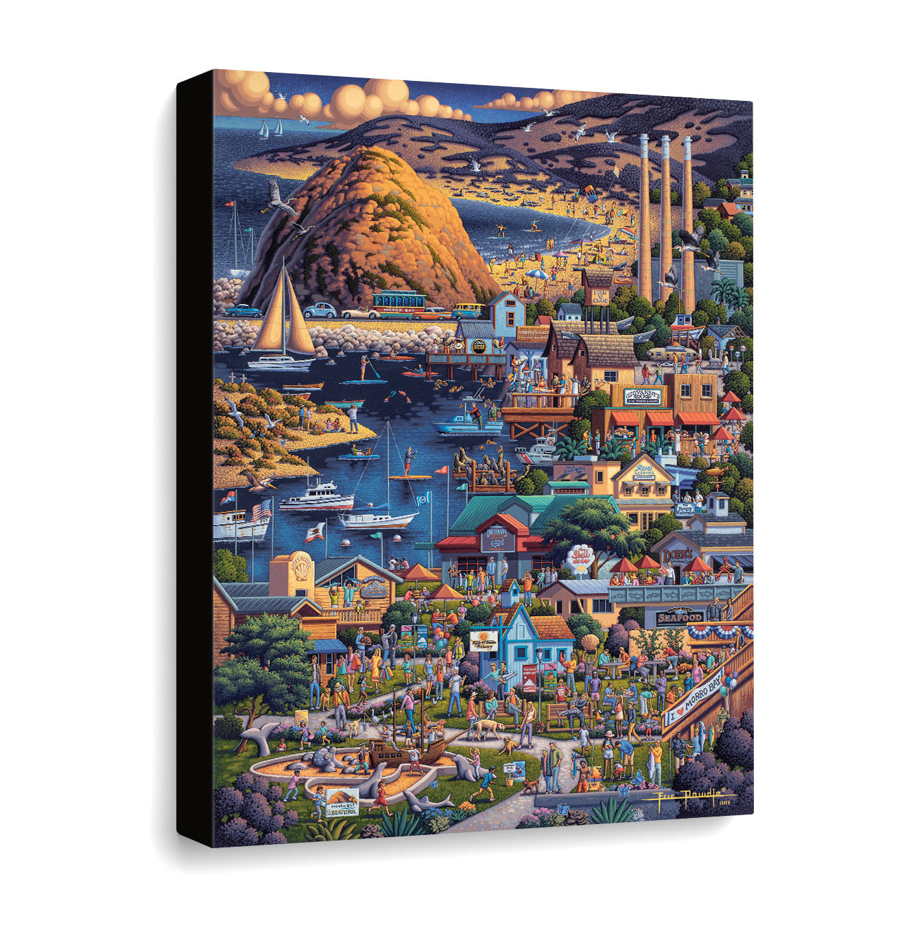 Morro Bay - Canvas Gallery Wrap