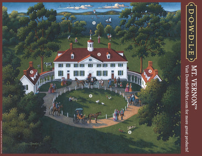 Mount Vernon - Mini Puzzle - 250 Piece