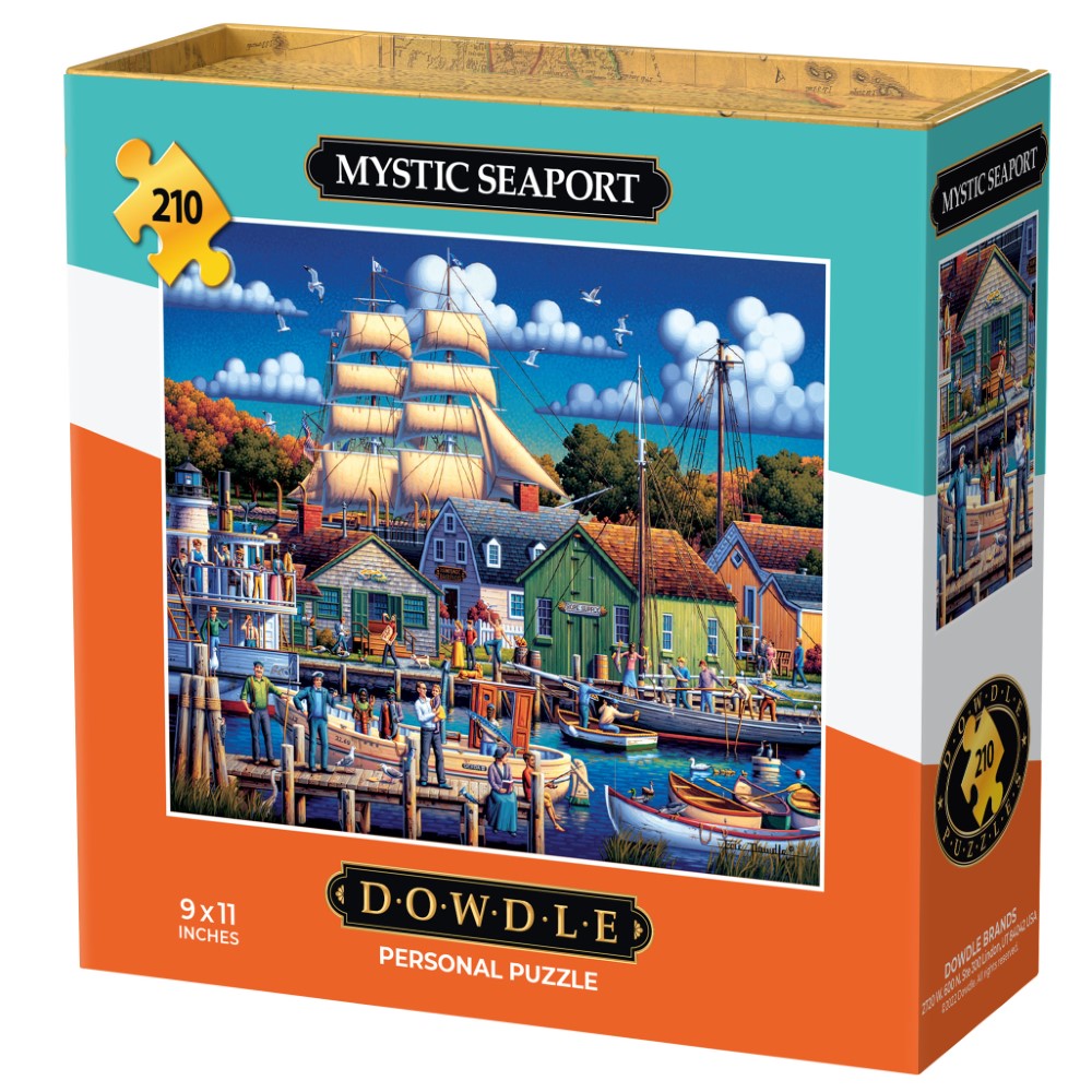 Mystic Seaport | 210 Piece Personal Puzzle