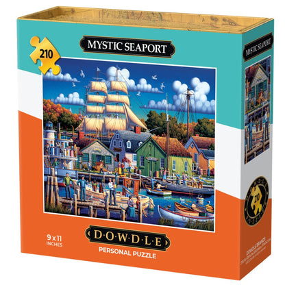 Mystic Seaport | 210 Piece Personal Puzzle