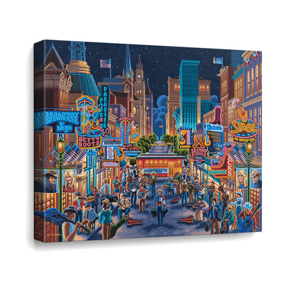 Nashville Canvas Gallery Wrap
