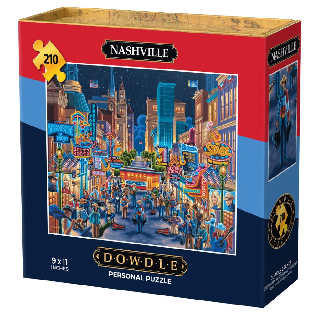 Nashville | 210 Piece Personal Puzzle