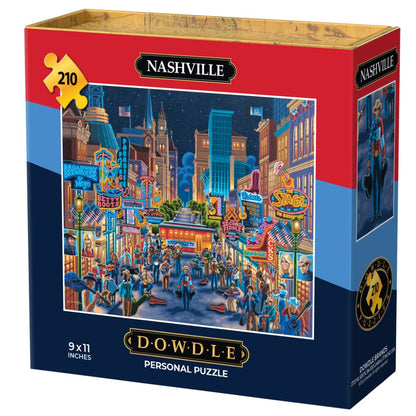 Nashville | 210 Piece Personal Puzzle