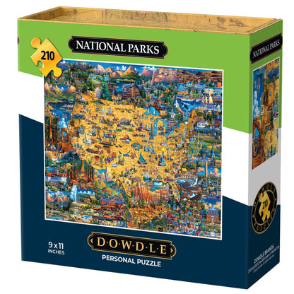 National Parks | 210 Piece Personal Puzzle