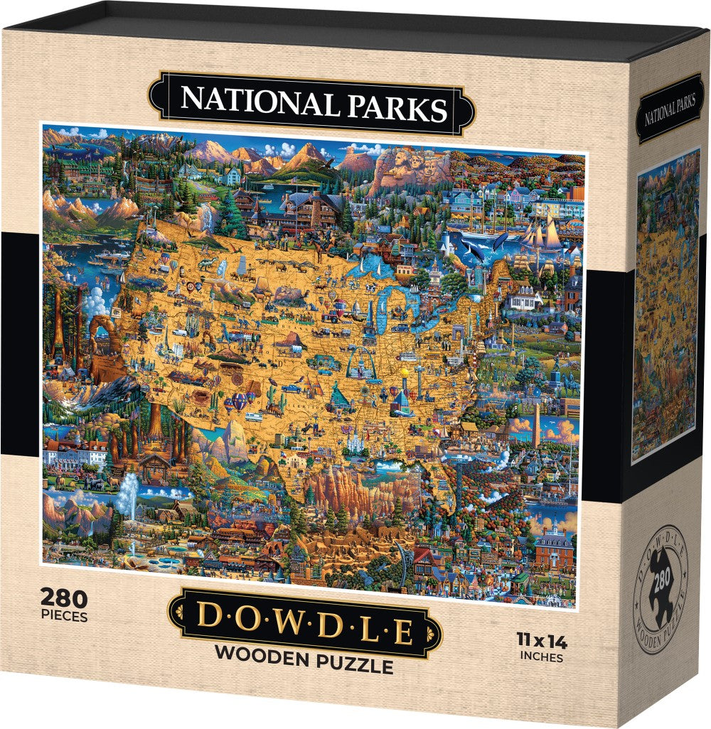 National Parks - Wooden Puzzle