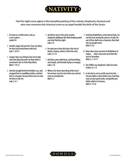 Nativity Canvas Gallery Wrap