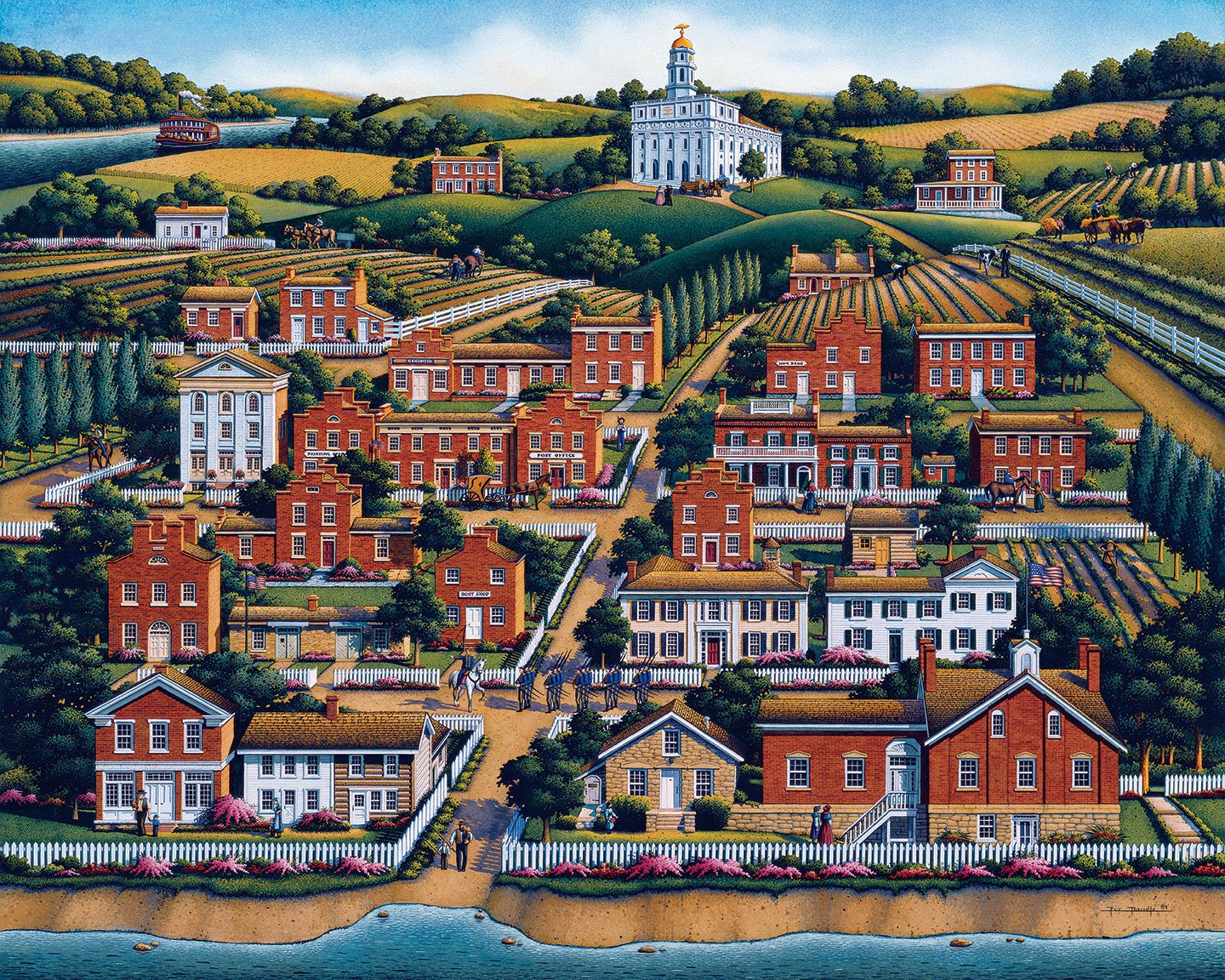 Nauvoo - Mini Puzzle - 250 Piece