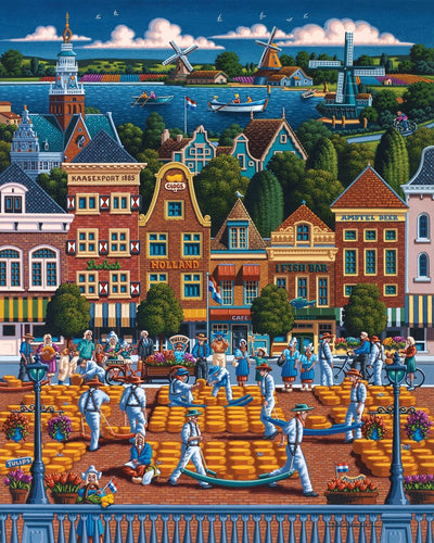 The Netherlands - Wooden Puzzle