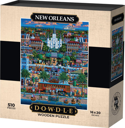 New Orleans - Wooden Puzzle