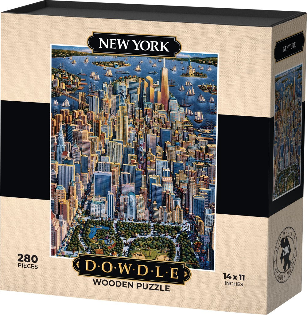 New York - Wooden Puzzle