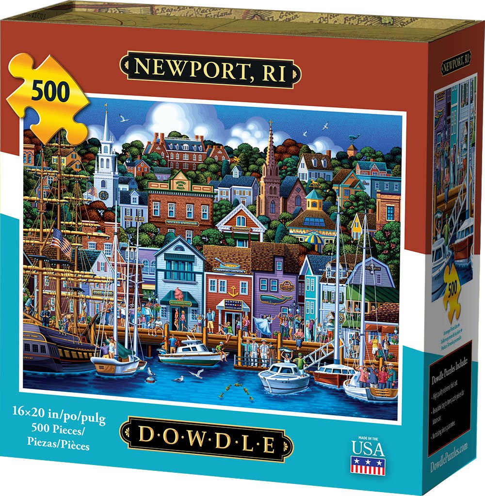 Newport - 500 Piece Dowdle Jigsaw Puzzle – Boardwalk Puzzles