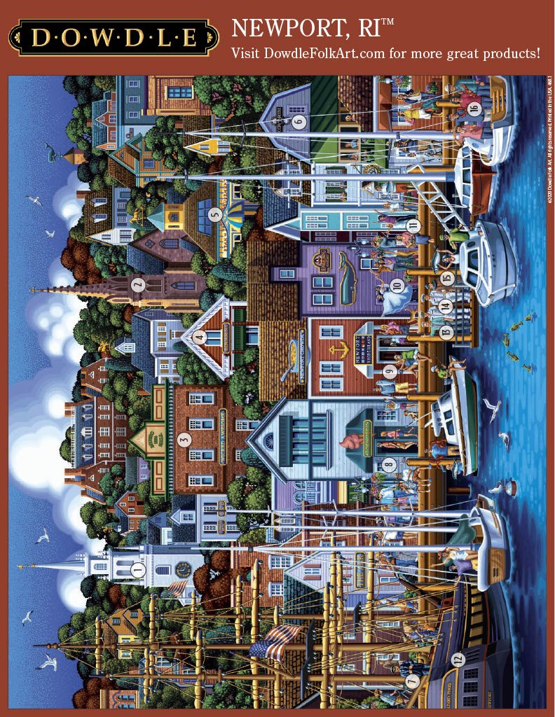 Newport RI Canvas Gallery Wrap