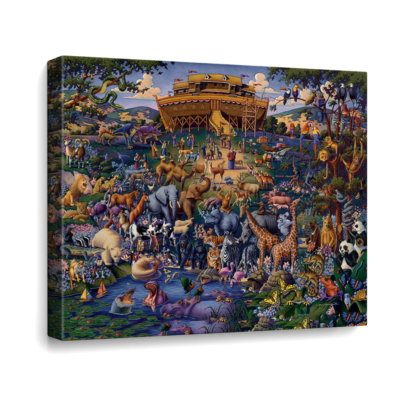 Noah's Ark Canvas Gallery Wrap