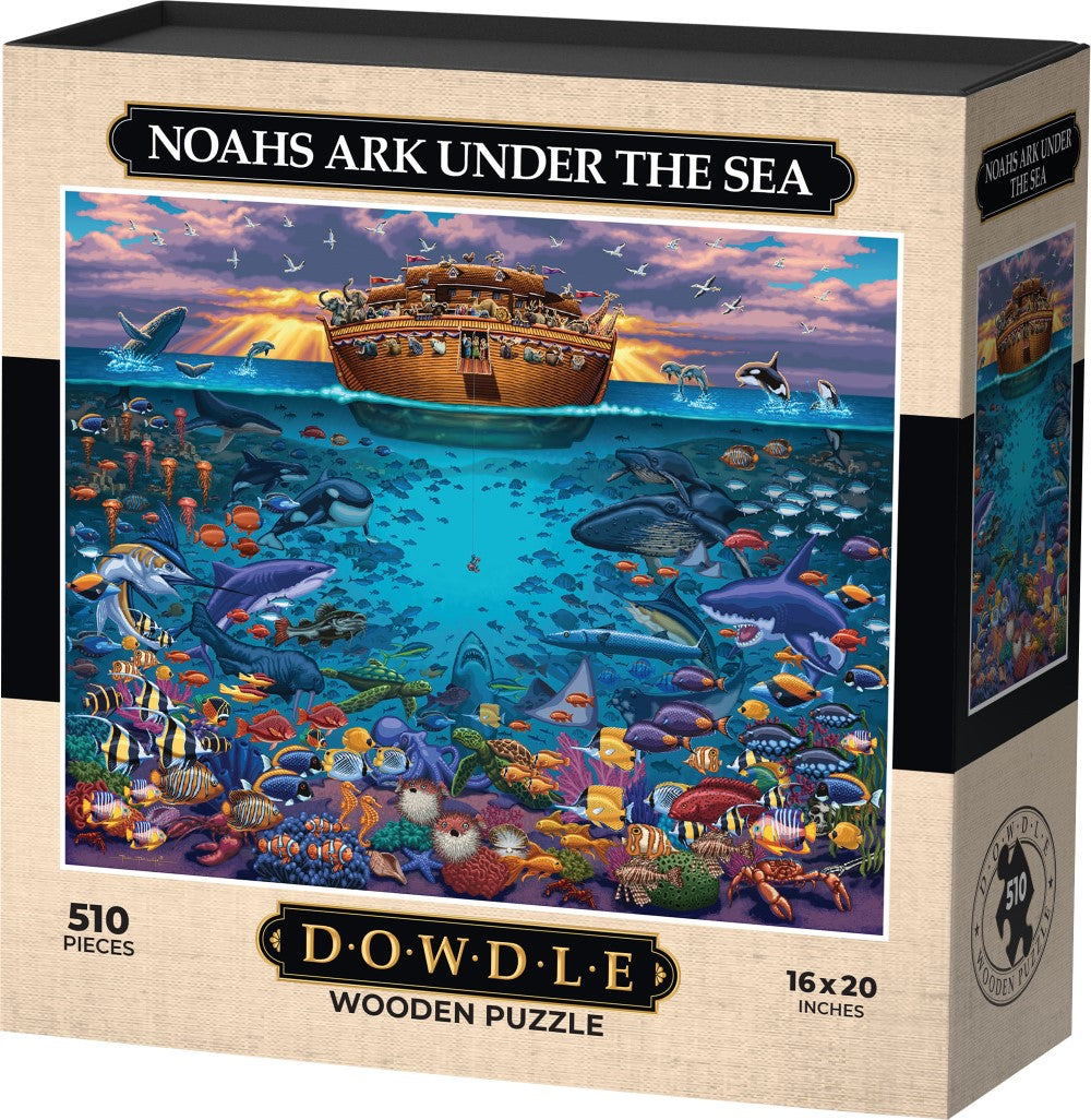 Noah's Ark Under the Sea - Wooden Puzzle