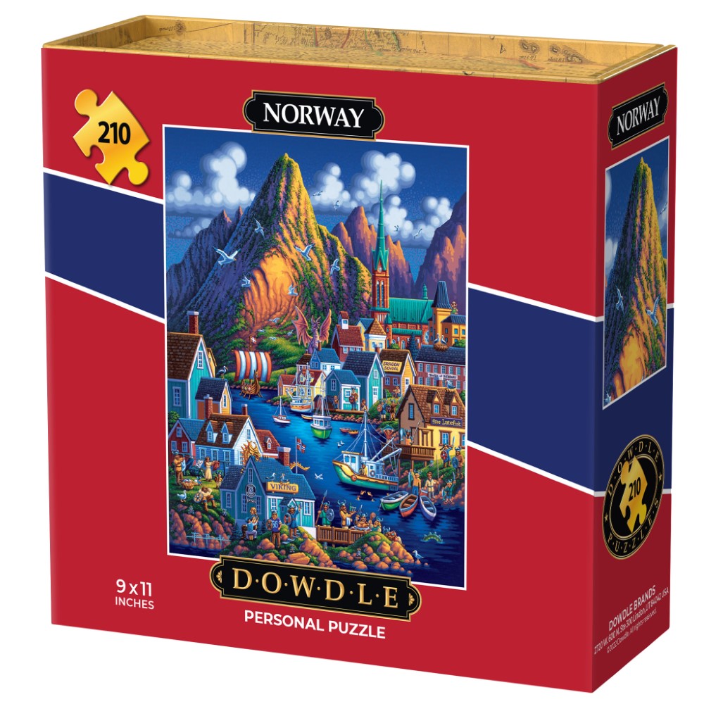 Norway | 210 Piece Personal Puzzle