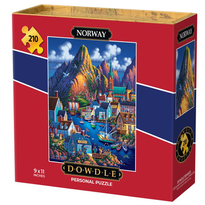 Norway | 210 Piece Personal Puzzle