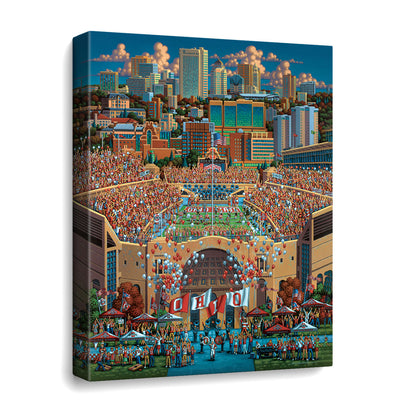 The Ohio State Buckeyes Canvas Gallery Wrap