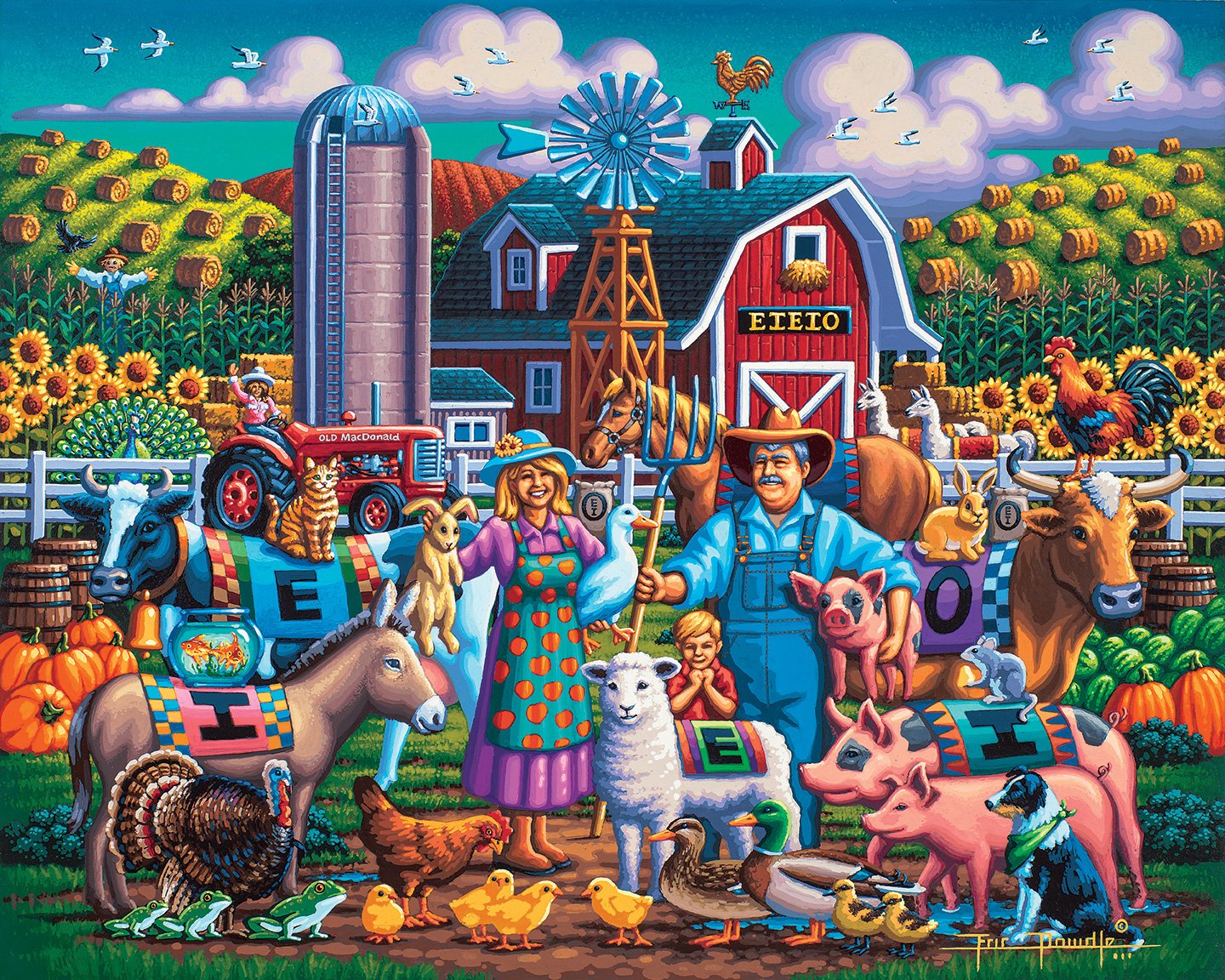 Old MacDonald | 500 Piece Dowdle Jigsaw Puzzle