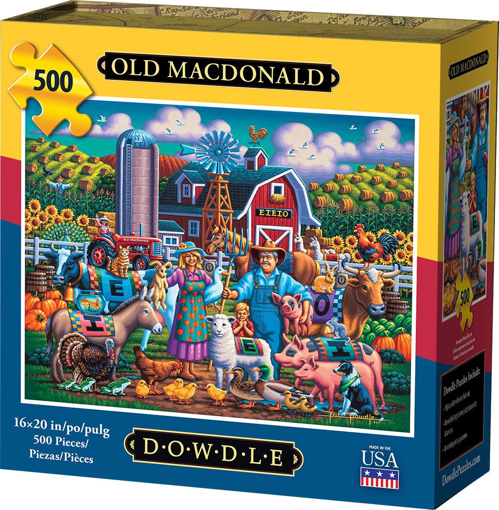Old MacDonald | 500 Piece Dowdle Jigsaw Puzzle