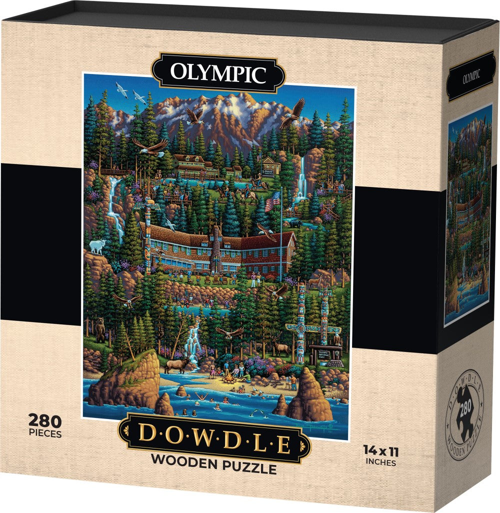 Olympic National Park - Wooden Puzzle