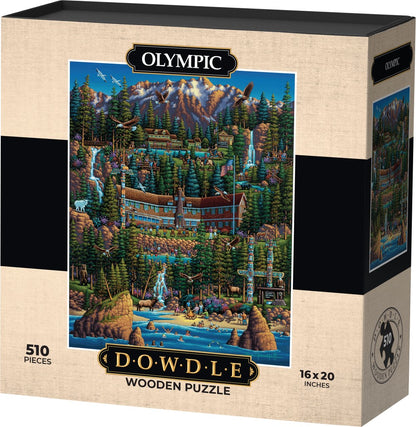 Olympic National Park - Wooden Puzzle