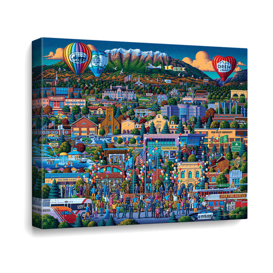 Orem Centennial Canvas Gallery Wrap