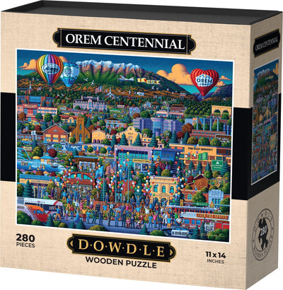 Orem Centennial - Wooden Puzzle