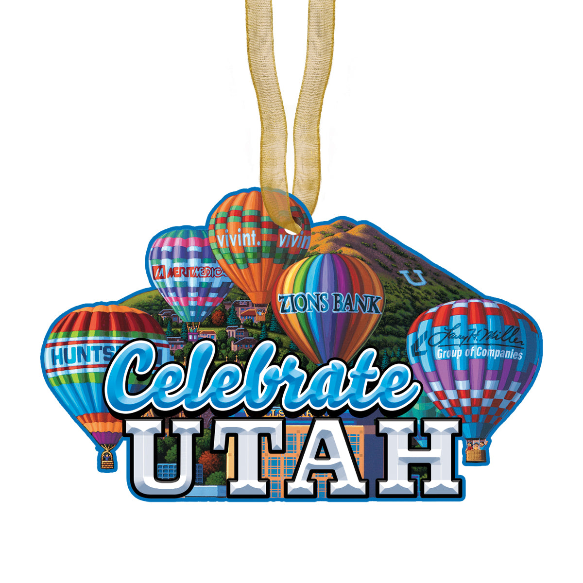 Celebrate Utah - Ornament