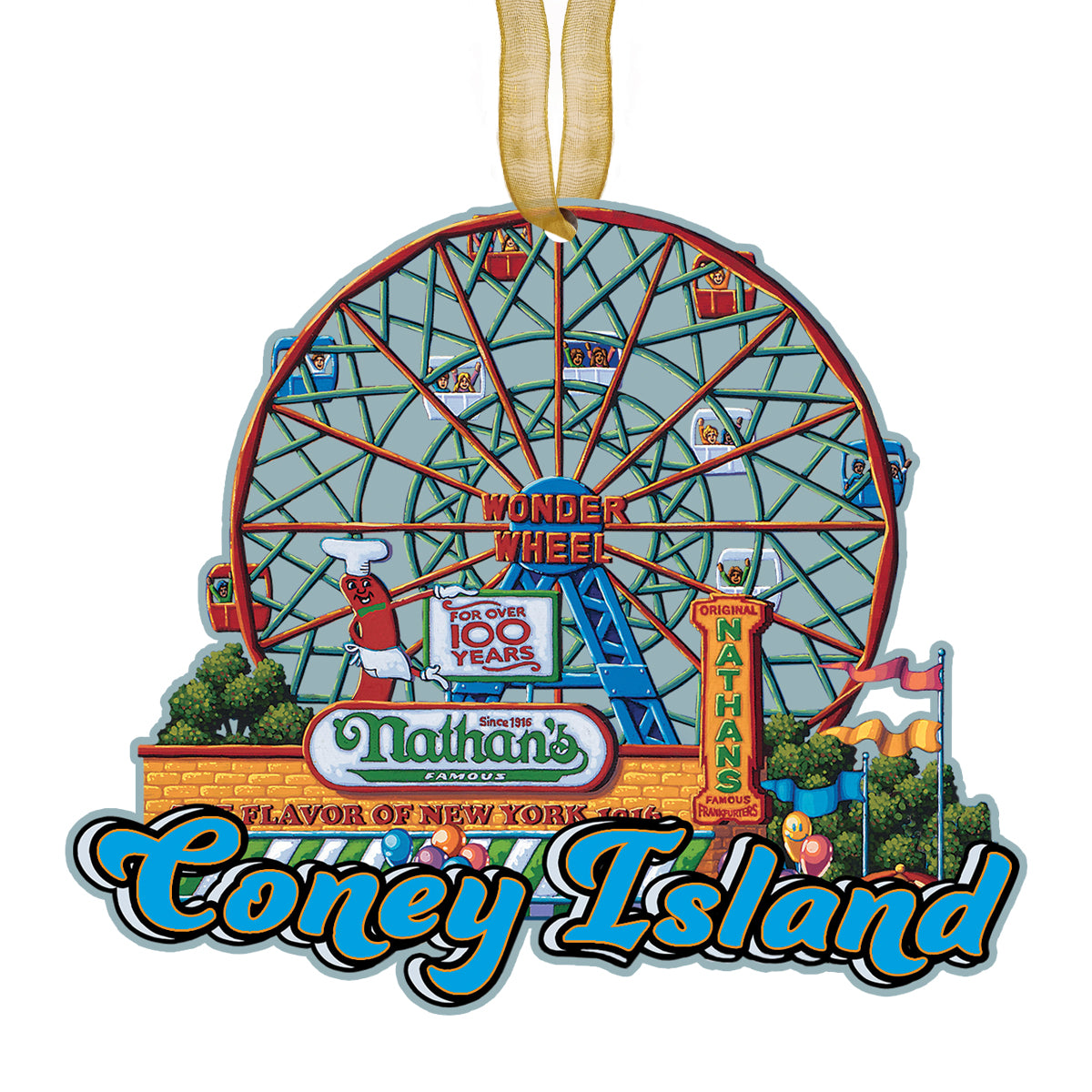 Coney Island - Ornament