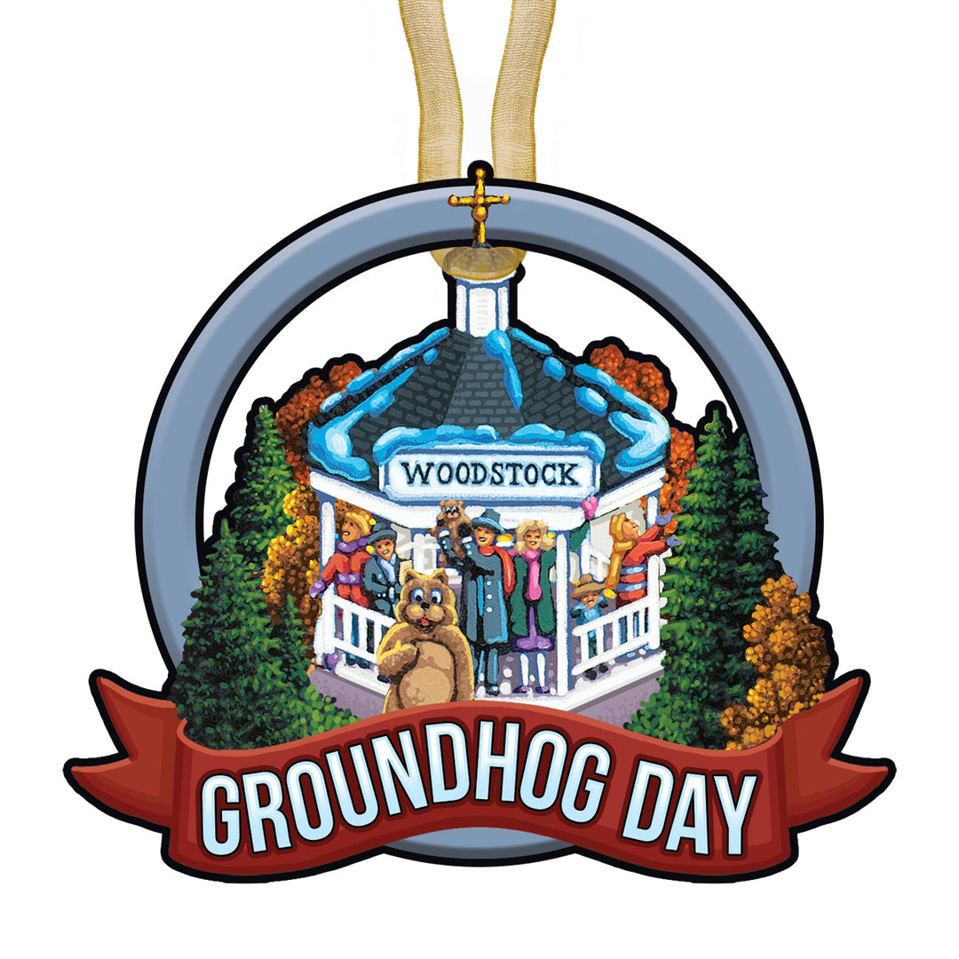 Groundhog Day - Ornament
