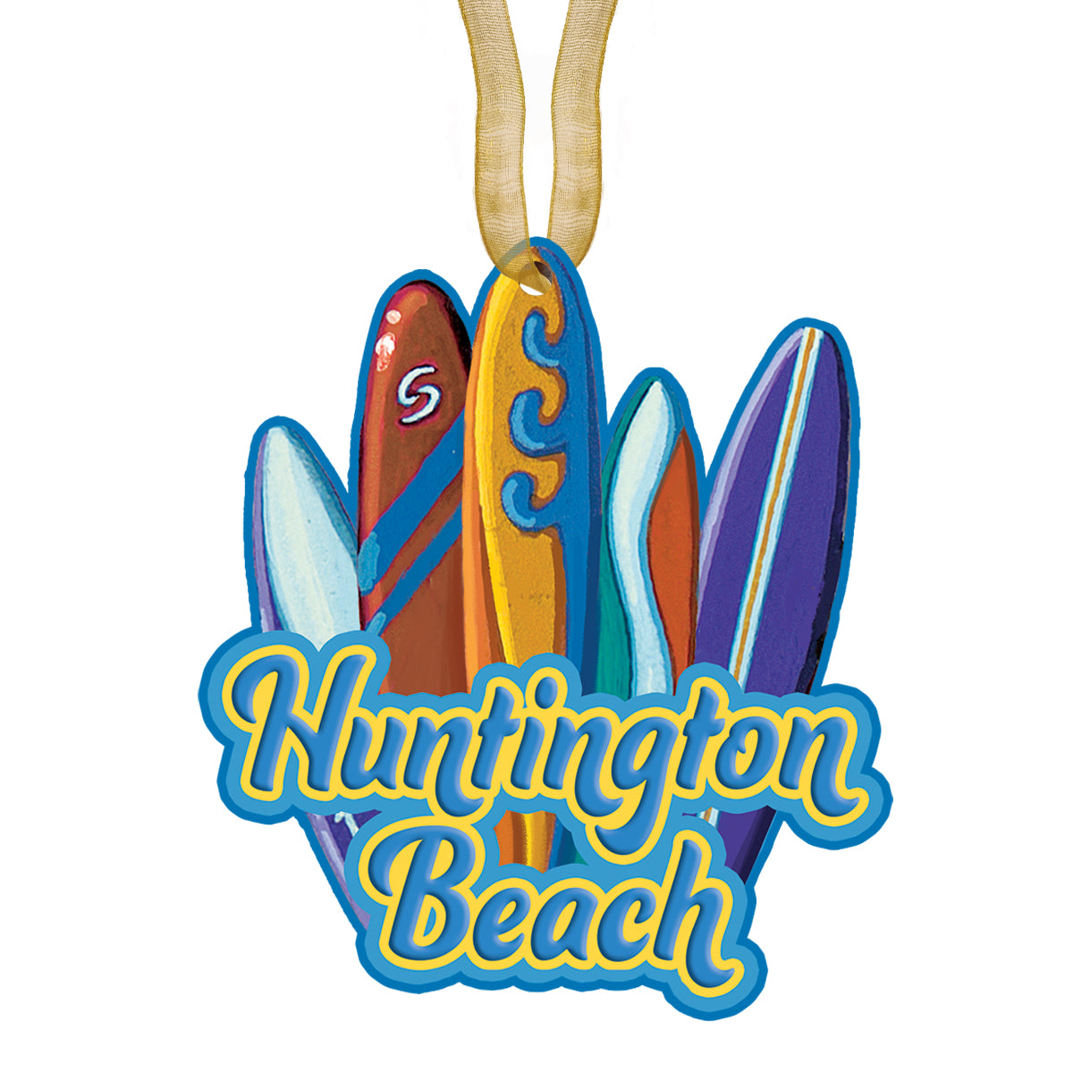 Hungtington Beach - Ornament