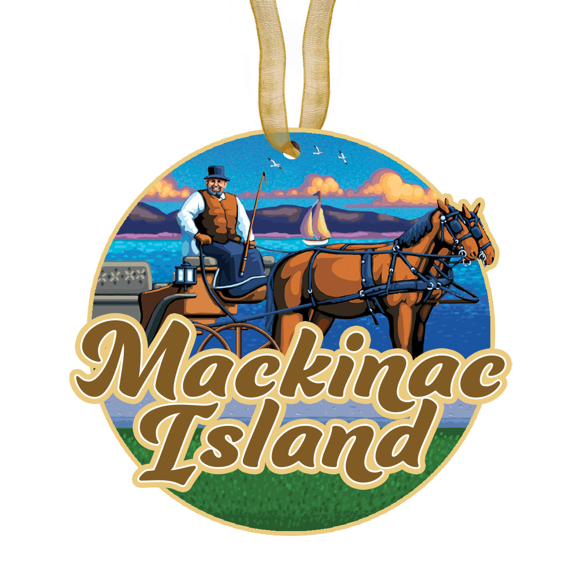 Mackinac Island - Ornament