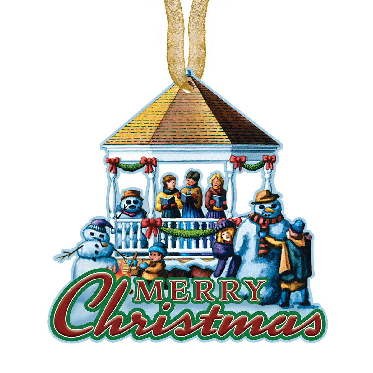 Merry Christmas Gazebo - Ornament
