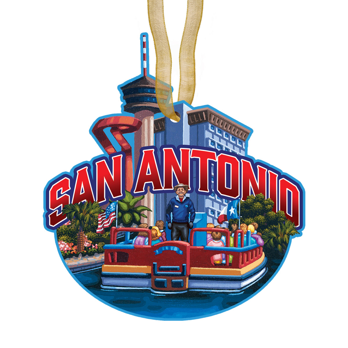 San Antonio - Ornament