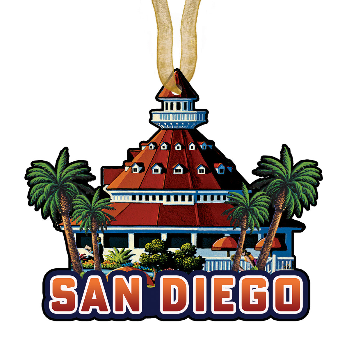 San Diego - Ornament