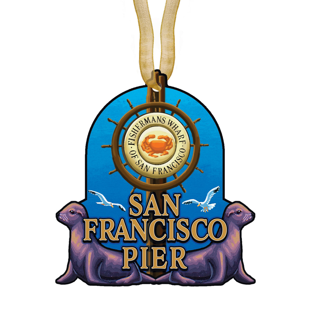 San Francisco Pier - Ornament
