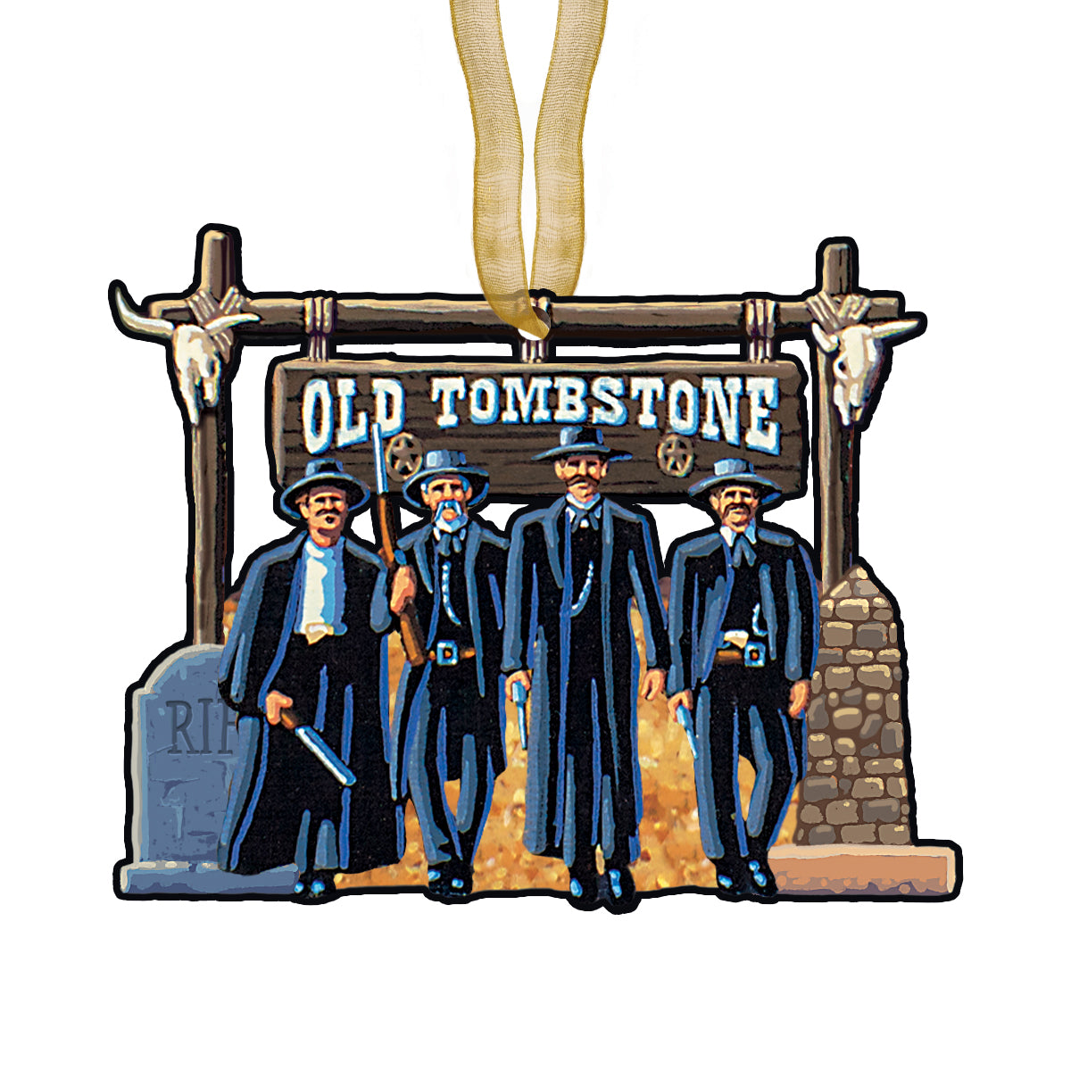 Old Tombstone - Ornament