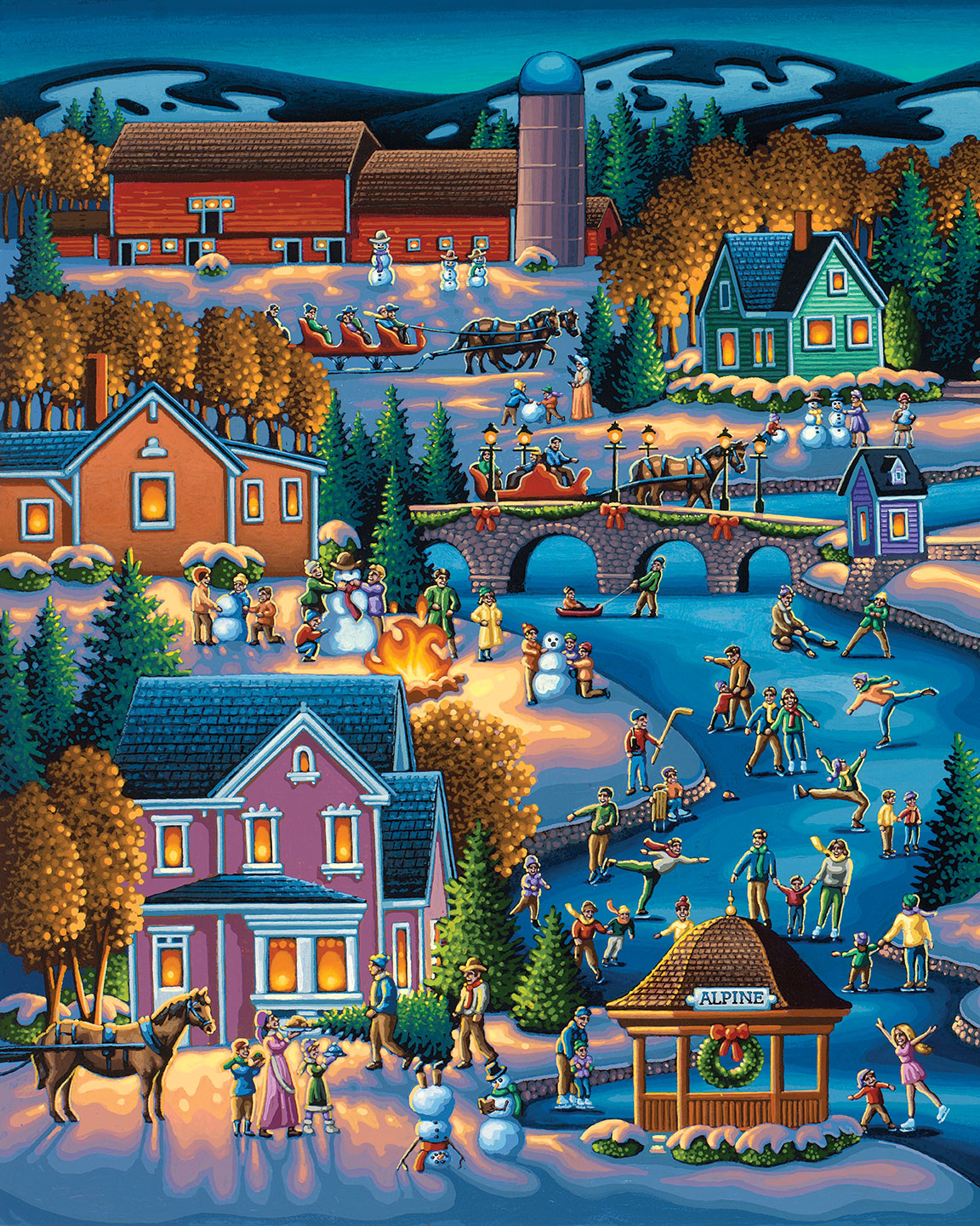 Over the River Fine Art