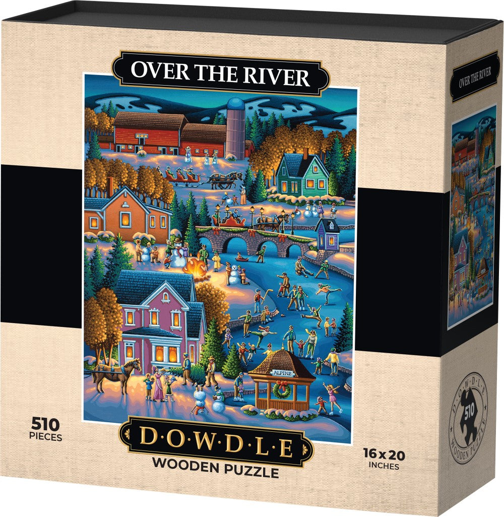Over the River - Wooden Puzzle