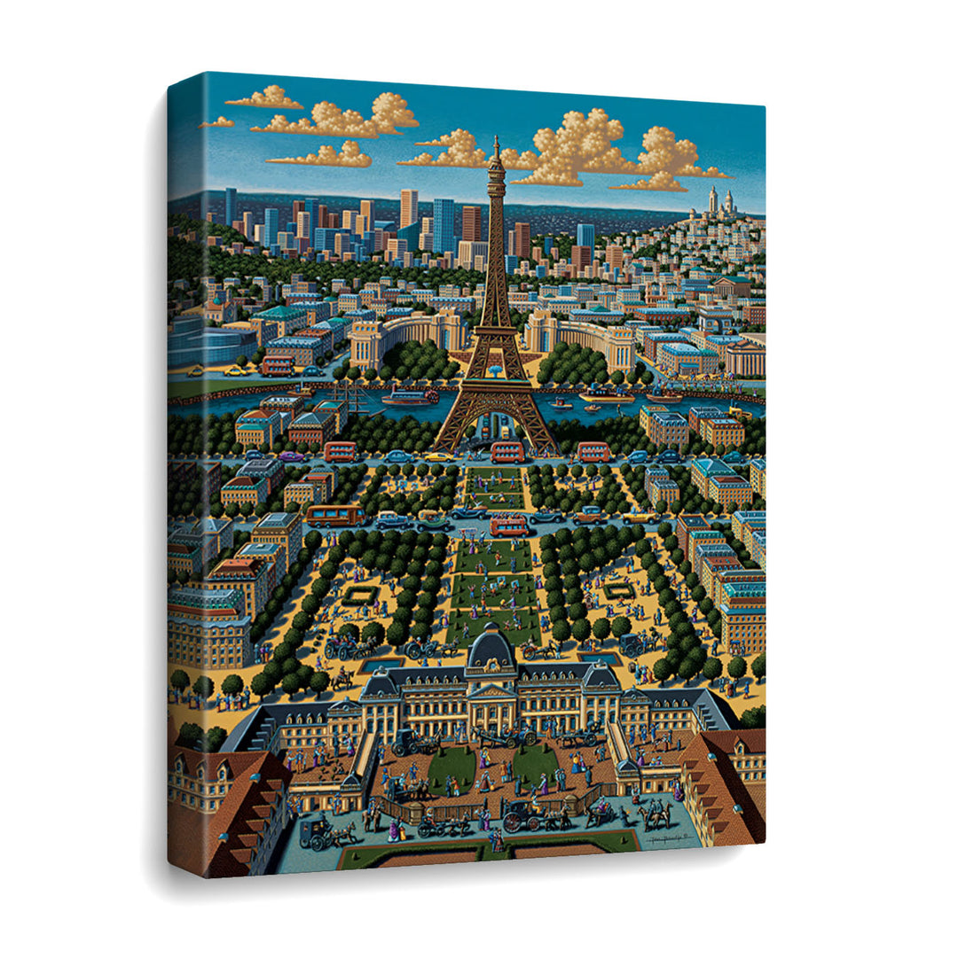 Paris Canvas Gallery Wrap